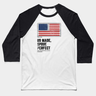 US made, sprue perfect - worn style Baseball T-Shirt